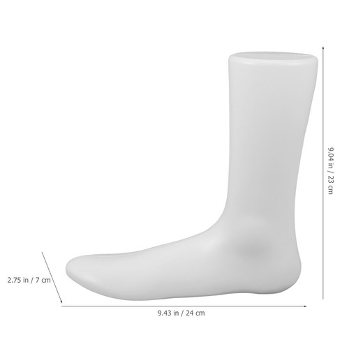 2pcs Foot Sock Mannequin Foot Mold Reusable Woman Sock Display Mannequin Feet - 第 10/12 張圖片