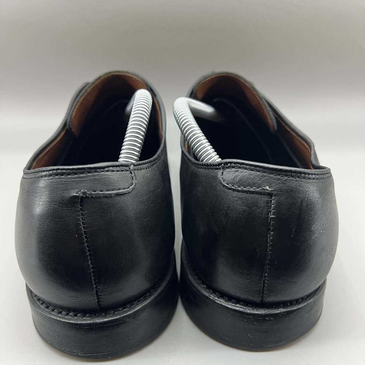 Allen Edmonds Wendell Men Size 9.5 3E Shoes Black Leather 