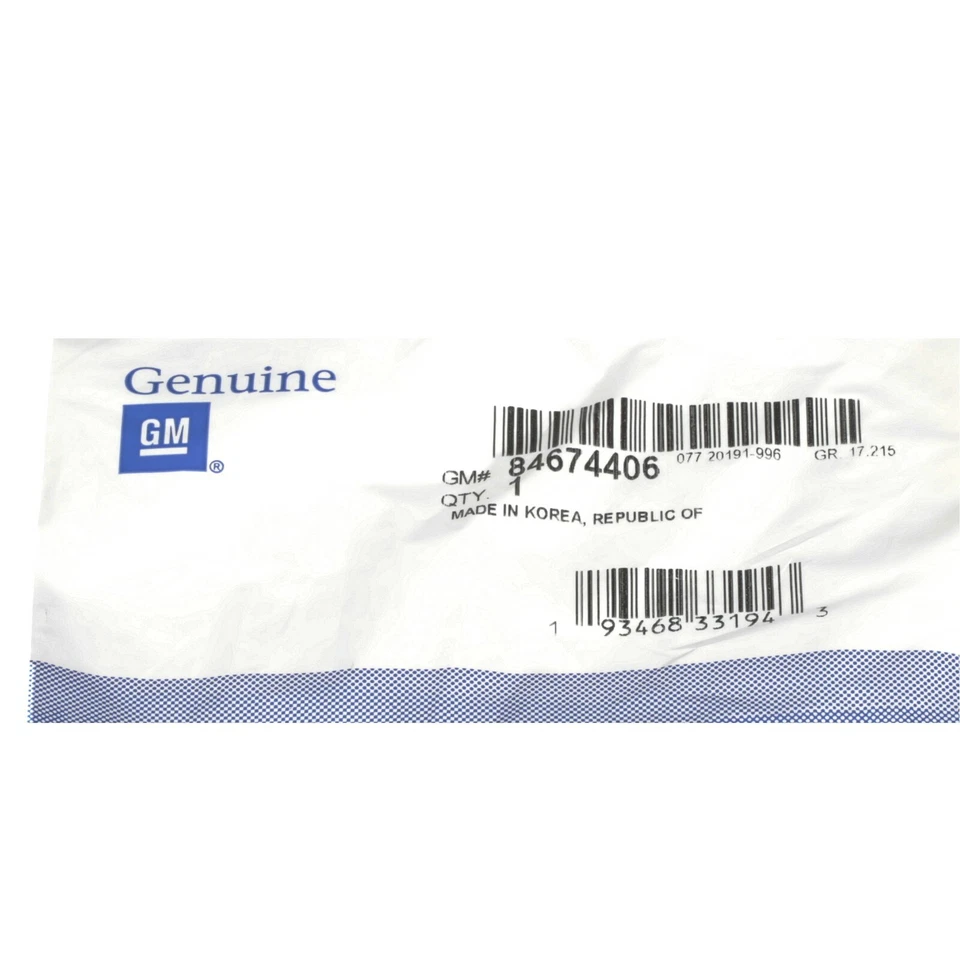 OEM NEW Rear Tailgate Emblem Nameplate Red Chrome GMC Truck & SUV 84674406 - Image 3 of 3