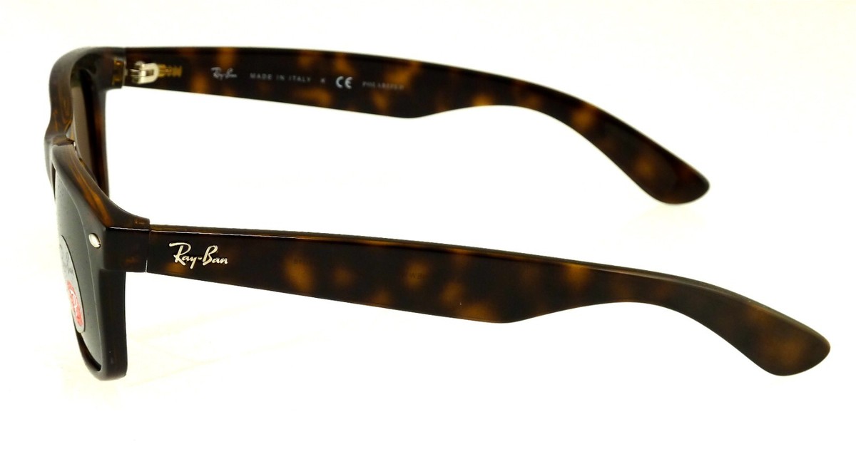 Ray-Ban New Wayfarer Tortoise l Polarized Green Classic G-15 