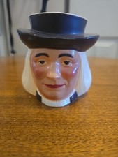 Vintage F & F Quaker Oats Man Plastic Cup Mug Premium Made In USA