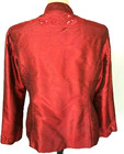 Chico’s Jacket - Red Metallic Sequins  - Chico's Size 2 Large — photo 2