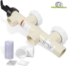 PVC Push Pull Slide Valve for Diatomaceous Earth D.E.& Sand Filters Pentair FNS