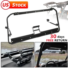 Flip Windshield Scratch Resistant For 2016-2025 Polaris  General 1000/4 3-IN-1