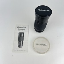 Promaster Spectrum 7 Macro AF 28-200mm Lens Minolta 1:3.8-5.6 77605469 Japan