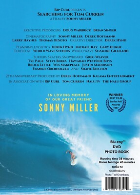 Searching For Tom Curren 25th Anniversary Collector's Edition Blu