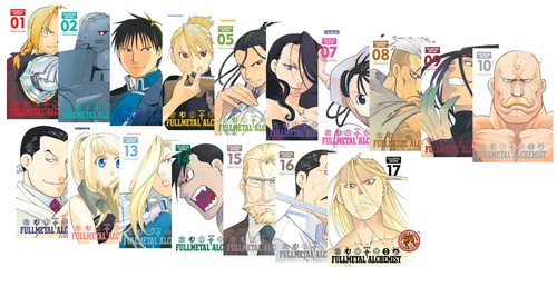 Fullmetal Alchemist Fullmetal Edition Hc Vol 1 17 Manga Collectors Bundle Ebay