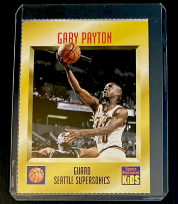 Gary Payton RARE Seattle Supersonics The Glove Sports Illustrated