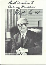 Preston Smith - Governor of Texas Original Autograph 5x7 Signed Photo