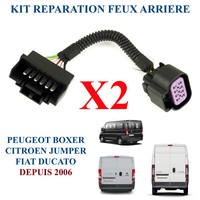 X2 Pin Stecker Steckverbinder Reparatur Strahl TüR Lampe Boxer Jumper Ducato Ab