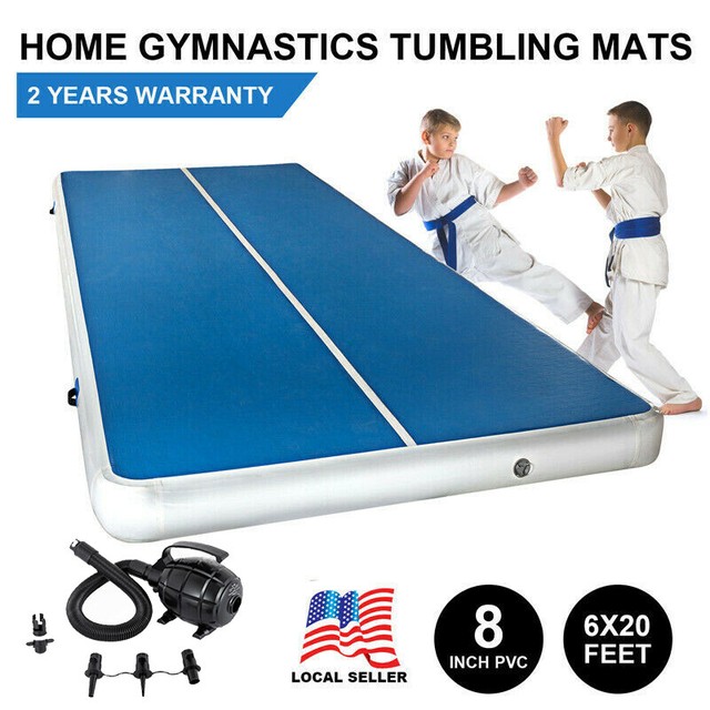 4m Airtrack Inflatable Air Track Floor Home Gymnastics Tumbling