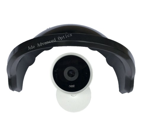 ¡Paquete de 5! Cubierta para sombrilla para cámara exterior Nest IQ/Ring/Arlo/Domo/Bala - NEGRA - Imagen 8 de 9