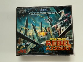 Star Wars Rebel Assault Sega Mega CD - UK PAL GC CIB - High Quality Packing