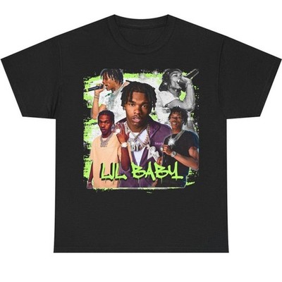 Lil Baby Rap Tee, Streetwear Graphic T-Shirt for Music & Rap Fans
