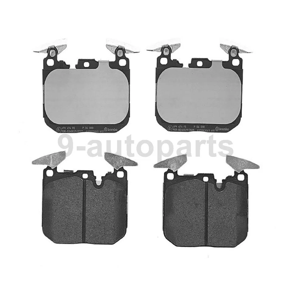 Kit de frenos delanteros Brembo rotores de disco pastillas de freno para BMW 320i 2016 2017 2018 Foto 2 de 4