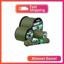 Paracord Rope 550 lb - 50ft 5/32" Parachute Cord 4MM 7-Strand para Cord - Heavy
