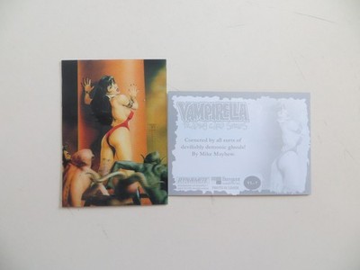 2011 BREYGENT VAMPIRELLA LENTICULAR 3-D CARD VL-7, MIKE MAYHEW