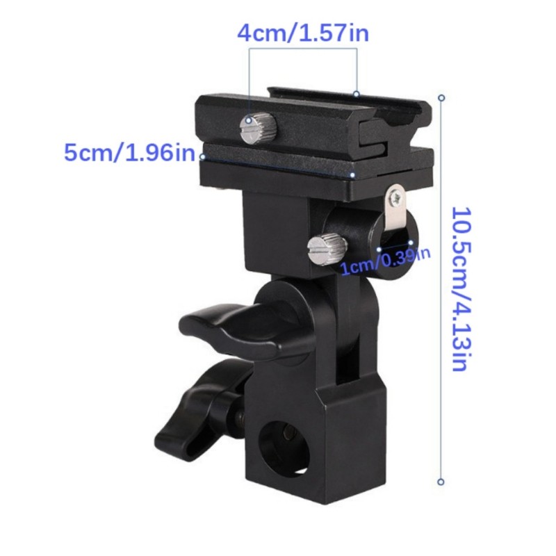 Detachable Hot Shoe Speedlite Bracket Professional Camera Flash ...