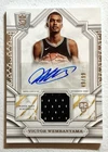 VICTOR WEMBANYAMA 2023-24 TOPPS ROYALTY ROOKIE PATCH AUTO /99 Q1940