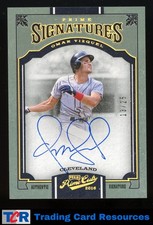 2016 Panini Prime Cuts #PS-OV Omar Vizquel Prime Signatures Holo Gold #/25