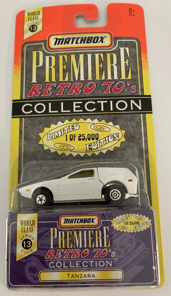 Matchbox Premiere Retro Collection, Set of 3/Chevy Van, Dragon Wheels, Tanzara - Image 4 of 4
