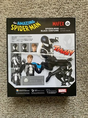 アメコミ MAFEX No.147 SPIDER-MAN BLACK COSTUME j In Stock！MAFEX No.147 Spider-Man Black Costume COMIC Ver. Action