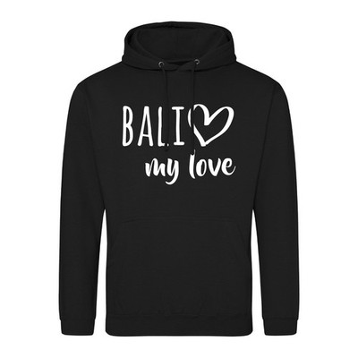 Unisex Hoodie Bali my love Geschenkidee Bali Geschenk Präsent Mitbringsel Souven