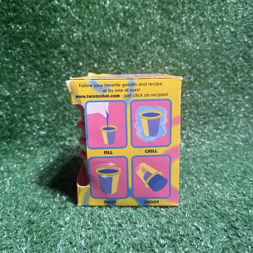 Twist N’ Shot Reusable Gelatin Cups 2007 NEW IN BOX RARE - Picture 2 of 6