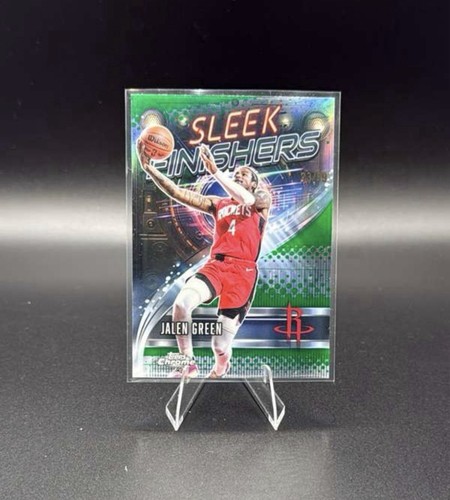 2025 Topps Chrome Jalen Green Refractors Green (RAW)