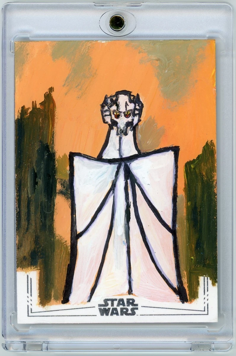 Topps General Grievous Star Wars Collectable Trading Cards for