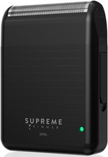 Supreme Trimmer Solo Lite Electric Foil Shaver for Men  90 Min Black