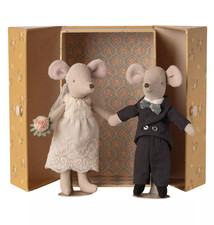 Maileg Wedding mice couple in box, Mum and dad NEW