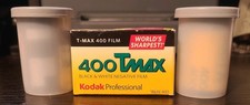 Lot of 3Kodak TMAX 400ASA TMY135-36 Black  White Film