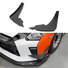 For Nissan Gtr R35 My17 2009-2024 Carbon Fiber Ap Style Front Bumper Canards For Nissan Gtr R35 My17 2009-2024 Carbon Fiber Ap Style Front Bumper Canards