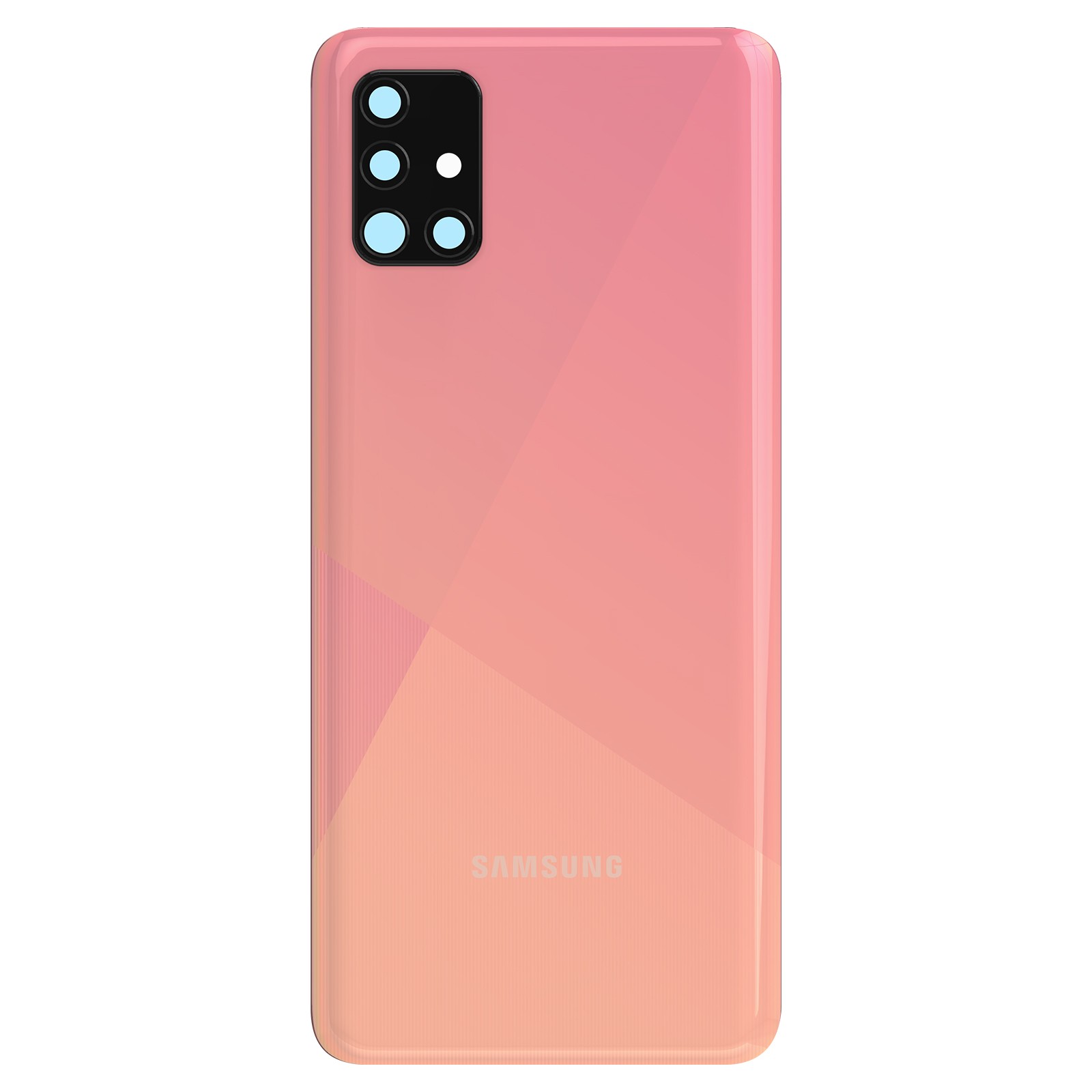 Dos arrière Galaxy A51 rose anti-poussière résolvant le problème de décollage thermique
