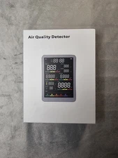 9-in-1 Pro Indoor Air Quality Monitor Tester Indoor Home Office Portable PM2.5