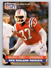 1991 Pro Set - Maurice Hurst #581 New England Patriots