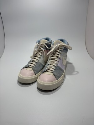 Nike Blazer Royal Easter QS 2018 Spring Patchwork Sneakers Mens 10.5 AO2368-600