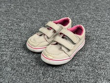 Sperry Girls Toddler Shoe Size 6 Grey Pink Boat Shoe Casual Comfort