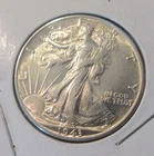 1943 AU Uncirculated Walking Liberty Silver 50C Half Dollar 🔥FIRE SALE Lot 425