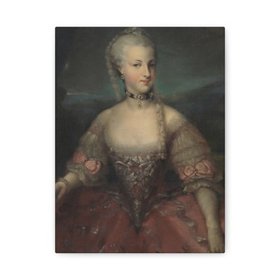 Mengs, Anton Raphael - María Carolina de Habsburgo-Lorena - Canvas Wall Art