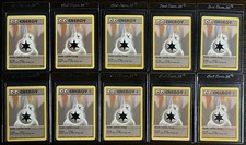 LOT OF 10 POKEMON WOTC DOUBLE COLORLESS ENERGY BASE SET/BASE 2