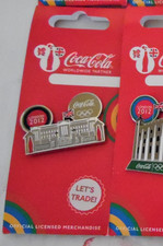 LONDON 2012 OLYMPICS COCA COLA LANDMARK Buckingham Palace PIN BADGE