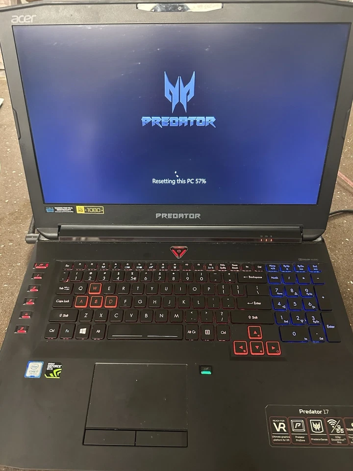 Notebook para Jogos Acer Predator 17 (G9-793) 17,3" Intel i7 – 16GB RAM 1TB - Imagem 4 de 4