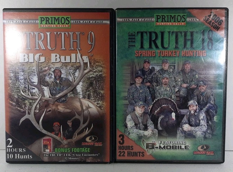 Primos: The Truth 9 - Big Bulls & The Truth 18 - Spring Turkey Hunting (DVDs)