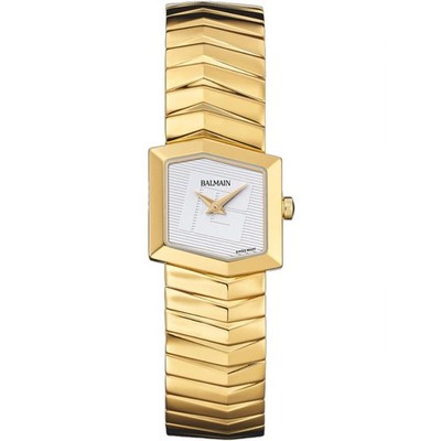 Balmain Taffetas 22.5mm White Dial Women's Watch B46503328