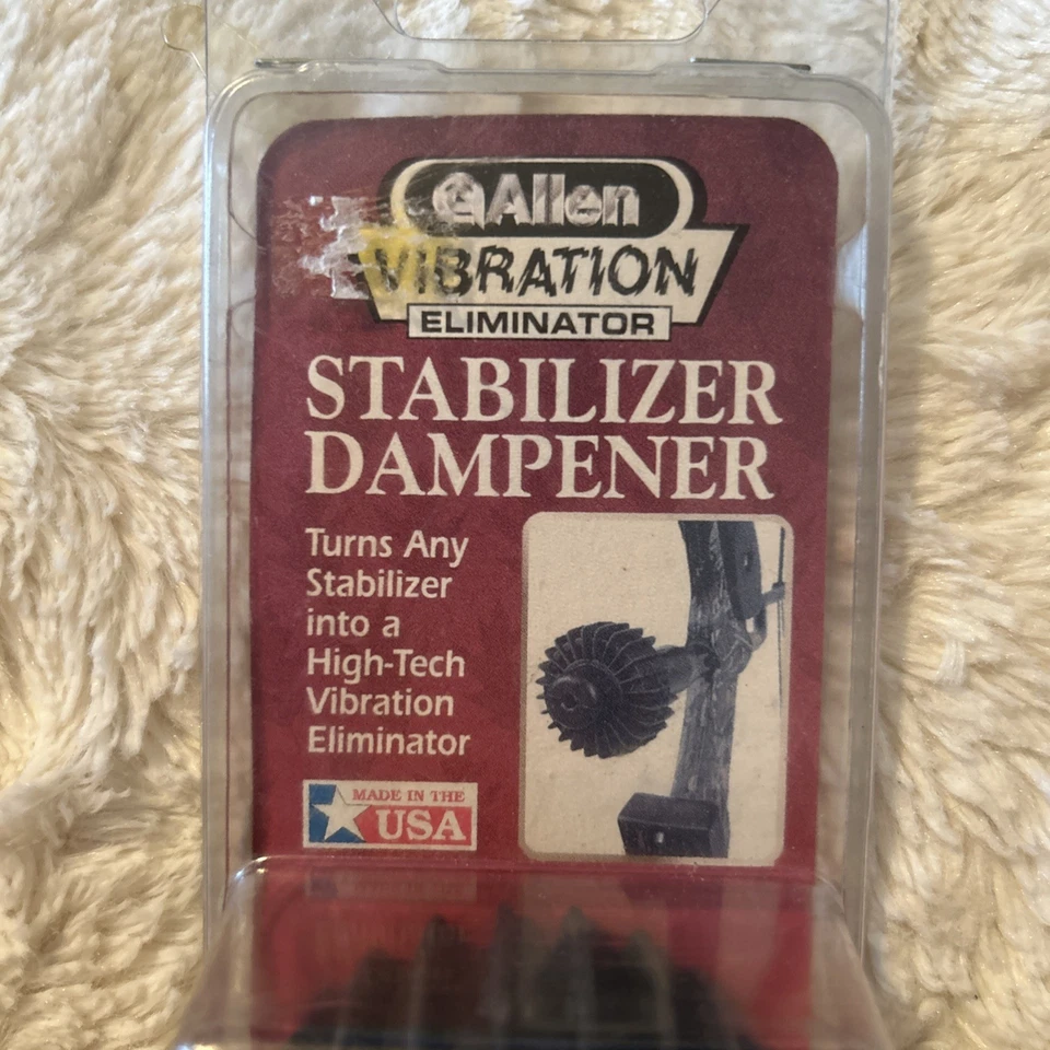 Allen Vibration Eliminator Stabilizer Dampener - Black #465 For Bow- New - Image 2 of 4
