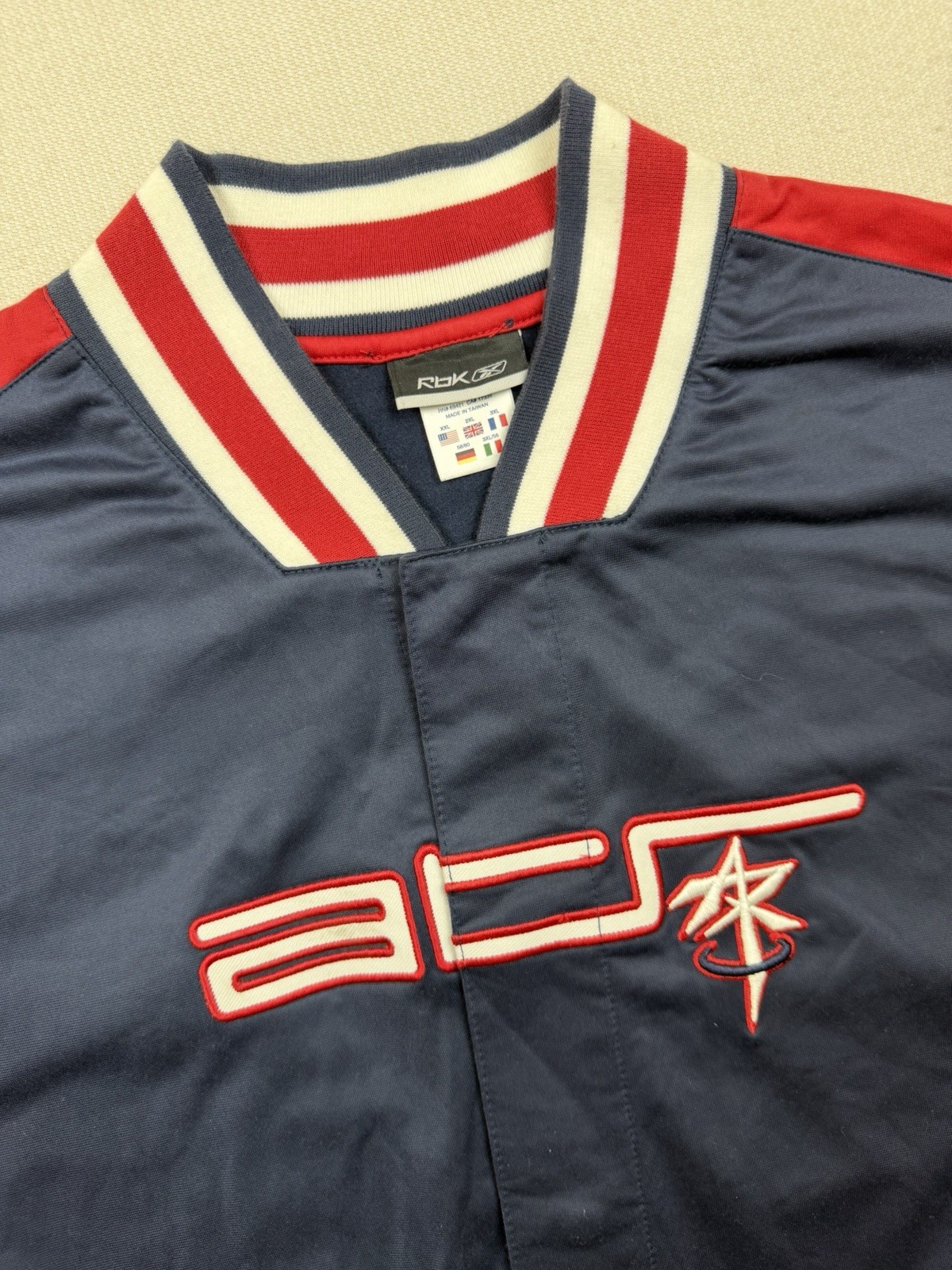 Vintage Reebok 90s Men's XXL Warm Up Jacket ATR Above The Rim Iverson Hip Hop thumbnail 9