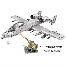 US Military A-10 Thunderbolt II Flugzeug Bausteine Modell Arme Kämpfer Spielzeug