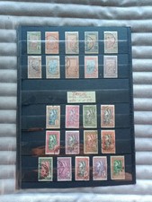 Timbres oblitérés des colonies françaises de Tunisie